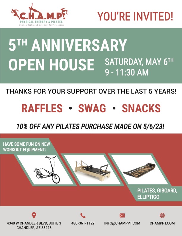 5th Anniversary Open House